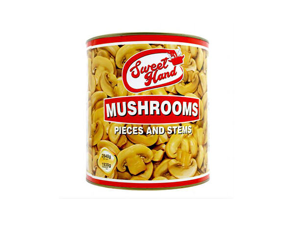 2840g Canned PNS Mushrooms