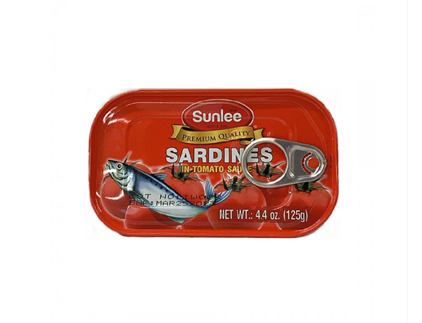 125g canned sardine in tomato sauce