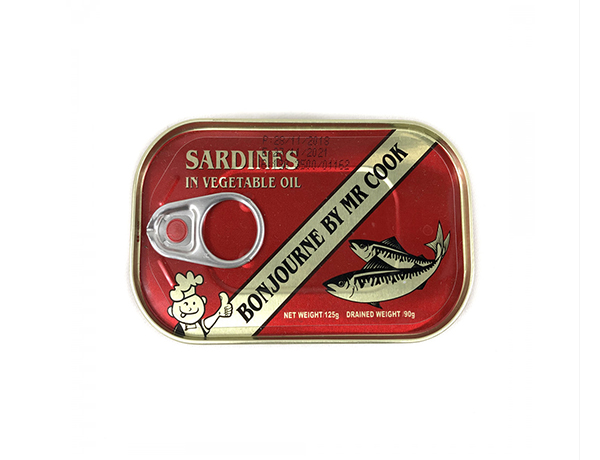 125g canned sardine in oil
