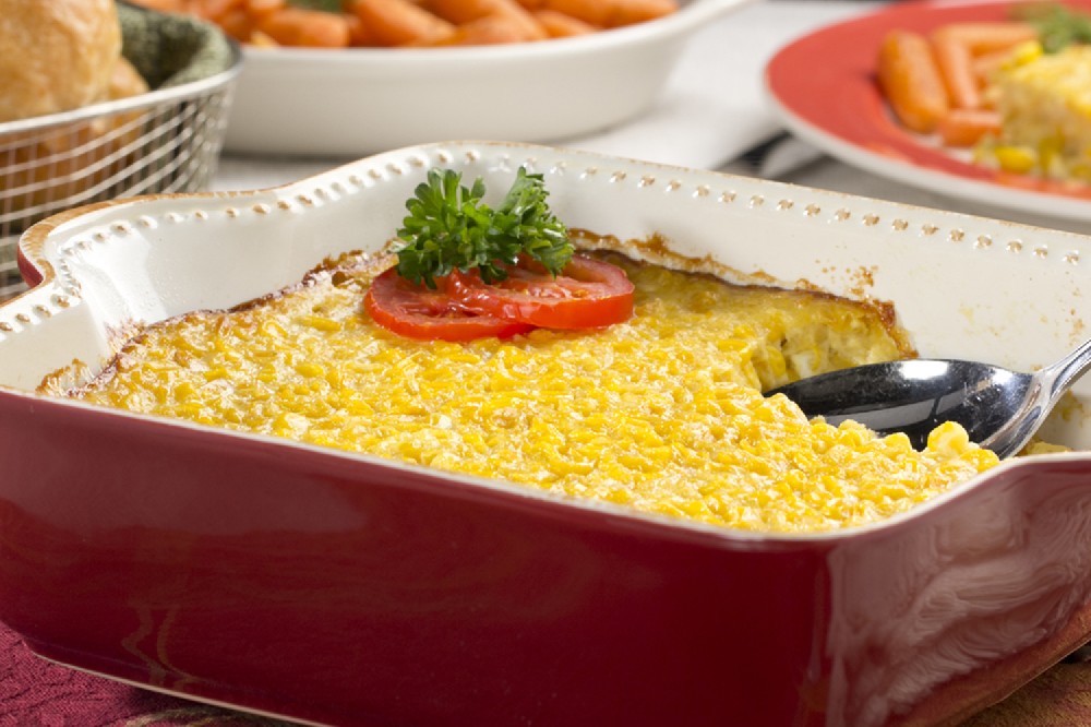 Canned sweet corn